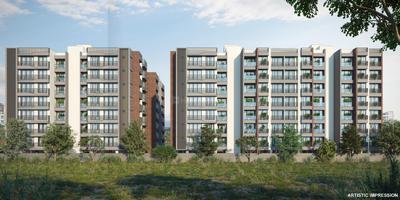 Project Image of 587.49 - 668.55 Sq.ft 2 BHK Apartment for buy in Pushkar Gold