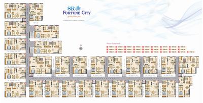 Project Image of 1149.91 - 1649.89 Sq.ft 2 BHK Apartment for buy in SR Fortune City