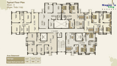 Project Image of 408 Sq.ft 1 BHK Apartment / Flat for sale in Barasat for Rs. 1350000