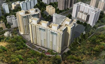 Project Image of 742.0 - 1098.0 Sq.ft 2 BHK Apartment for buy in Pride Park Royale AB Wing