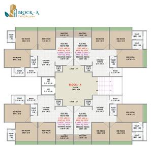 Project Image of 616.45 - 859.07 Sq.ft 2 BHK Apartment for buy in K B Narayan Heights
