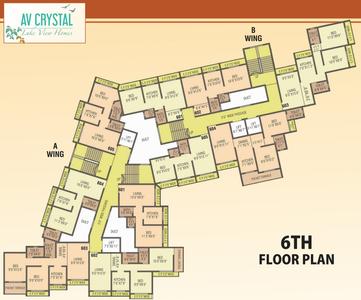 Project Image of 385.0 - 616.0 Sq.ft 1 BHK Apartment for buy in AV Crystal