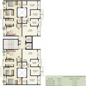 Project Image of 582.97 - 820.0 Sq.ft 2 BHK Apartment for buy in Ekta Parksville Phase I