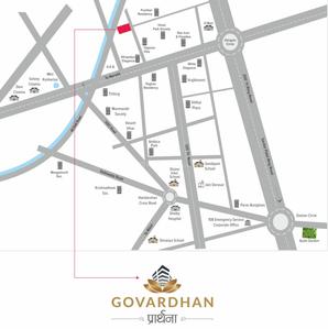 Naksh Govardhan Prathna Location Plan 1