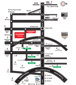 Project Image of 1350.0 - 2403.0 Sq.ft Residential Plot Plot for buy in Abhinandana Sai Akshara