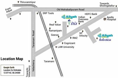 Project Image of 1001.0 - 1075.0 Sq.ft 2.5 BHK Apartment for buy in Aliyah Iris