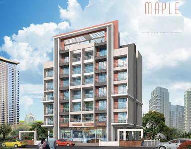 Project Image of 229.0 - 466.0 Sq.ft 1 BHK Apartment for buy in Shreeji Maple
