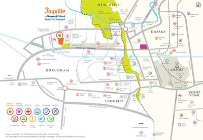 Project Image of 1692.0 - 1852.0 Sq.ft 3 BHK Apartment for buy in Shapoorji Pallonji Joyville Gurugram Phase IV