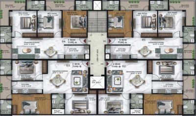 Project Image of 1715.0 - 1755.0 Sq.ft 3 BHK Builder Floor for buy in SV Heights The Ultima 107