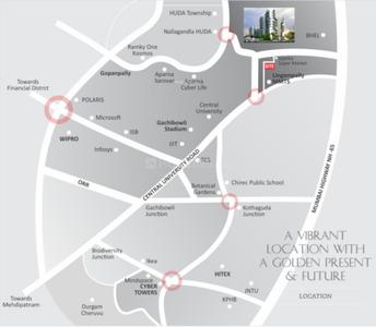 Project Image of 1359.91 - 1995.2 Sq.ft 3 BHK Apartment for buy in Niharika Landmark Phase 2