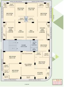 Project Image of 629.47 - 932.48 Sq.ft 2 BHK Apartment for buy in Rudra Residency