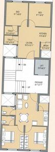 Project Image of 0.0 - 331.0 Sq.ft 2 BHK Apartment for buy in Anmol Vishwa Palace