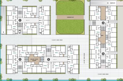 Project Image of 960 Sq.ft 2 BHK Apartment / Flat for sale in Vastral for Rs. 5500000