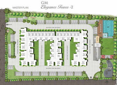 Project Image of 365.0 - 990.0 Sq.ft Studio Studio Apartment for buy in GM Elegance Tower Phase 2 Tower E13