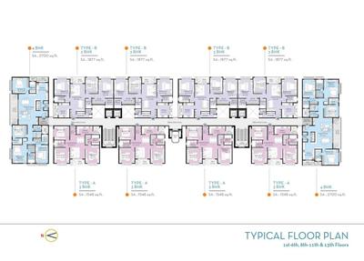 Project Image of 506.0 - 1008.0 Sq.ft 1 BHK Apartment for buy in Samanvay The Amelias