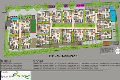 Project Image of 1582.29 - 1668.41 Sq.ft 3 BHK Apartment for buy in Raagaa Spaces By Fuerzaa Block B