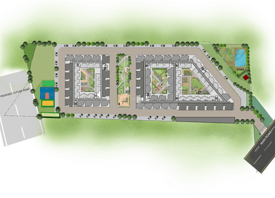 Project Image of 519.0 - 1118.0 Sq.ft 1 BHK Apartment for buy in Sowparnika Indradhanush Phase II