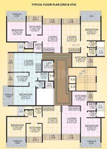 Project Image of 625.0 - 680.0 Sq.ft 1 BHK Apartment for buy in Bright Builder Gold