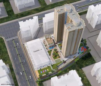 Project Image of 451.0 - 902.0 Sq.ft 1 BHK Apartment for buy in Space Residence II Building No 4 B