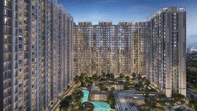 Project Image of 857.99 - 1003.3 Sq.ft 3 BHK Apartment for buy in Dosti Greenscapes Phase 5