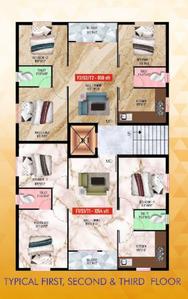 Project Image of 959.0 - 1054.0 Sq.ft 3 BHK Apartment for buy in Crest Yasha