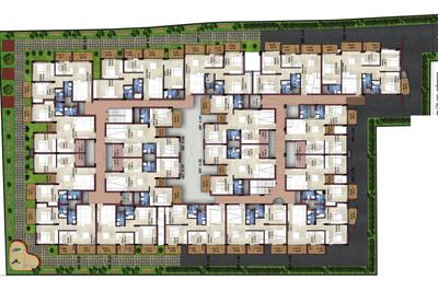 Project Image of 859.0 - 1350.0 Sq.ft 2 BHK Apartment for buy in Sky Height Shanthiniketan