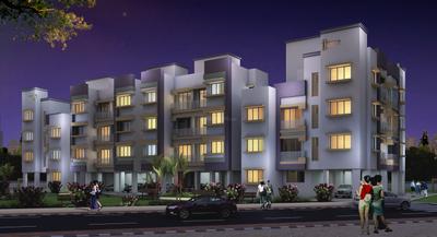 Project Image of 550.0 - 760.0 Sq.ft 1 BHK Apartment for buy in Shree Sai Woods