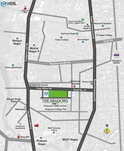 Project Image of 661.0 - 1114.0 Sq.ft 2 BHK Apartment for buy in HDIL The Meadows