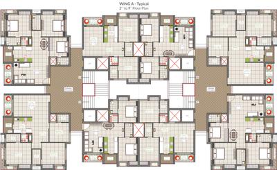 Project Image of 599.66 - 1115.0 Sq.ft 2 BHK Apartment for buy in Shivam Developers Siddhi Heritage