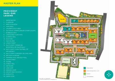 Project Image of 365.0 - 905.0 Sq.ft 1 BHK Apartment for buy in Provident Park One