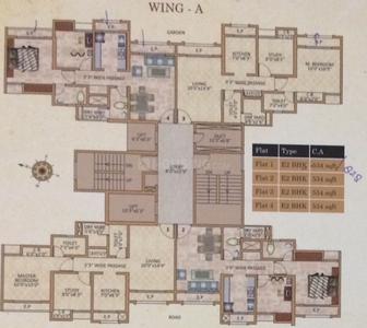 Project Image of 591 Sq.ft 2 BHK Apartment / Flat for sale in Hiranandani Estate for Rs. 9500000