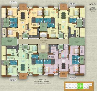 Project Image of 1400.0 - 1611.0 Sq.ft 3 BHK Apartment for buy in LCS City Utopia