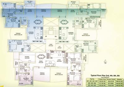 Project Image of 1475.0 - 1600.0 Sq.ft 3 BHK Apartment for buy in Alliance Blossom