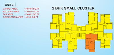 Project Image of 624 Sq.ft 2 BHK Apartment / Flat for sale in Sector 104 for Rs. 5200000