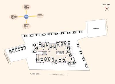 Project Image of 458.0 - 722.0 Sq.ft 1 BHK Apartment for buy in Prakash Gateway