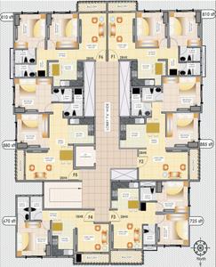 Project Image of 670.0 - 885.0 Sq.ft 1 BHK Apartment for buy in Venus Apartment
