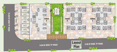 Project Image of 0.0 - 730.0 Sq.ft 2 BHK Apartment for buy in Satyam Shree Kunj Residency