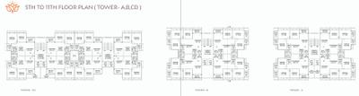 Project Image of 663.27 - 1912.64 Sq.ft 2 BHK Apartment for buy in Shree Ananyaa Grace