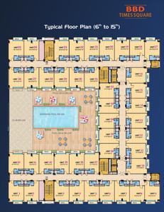Project Image of 391.0 - 432.0 Sq.ft Studio Studio Apartment for buy in Viraj BBD Times Square