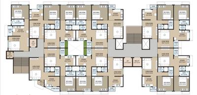 Project Image of 276.85 - 388.68 Sq.ft 1 BHK Apartment for buy in Manvay Residency