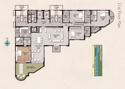 Project Image of 2180.0 - 4630.0 Sq.ft 3 BHK Apartment for buy in Juneja Inia