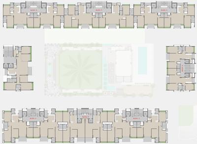 Project Image of 1388.33 - 1708.88 Sq.ft 3 BHK Apartment for buy in SB Karnavati Riverside Block A To C