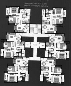 Project Image of 0.0 - 720.0 Sq.ft 2 BHK Apartment for buy in Saptagiri Tech Town