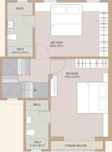 Project Image of 975.0 - 1134.0 Sq.ft 3 BHK Villa for buy in Value Auro Vista II