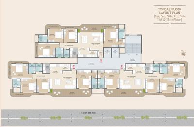 Project Image of 1715.0 - 1784.0 Sq.ft 4 BHK Apartment for buy in Nexus 42
