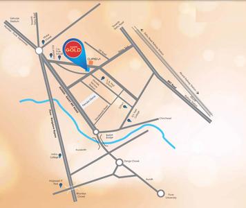 Project Image of 386.85 - 656.06 Sq.ft 1 BHK Apartment for buy in K R Ojasvi Gold