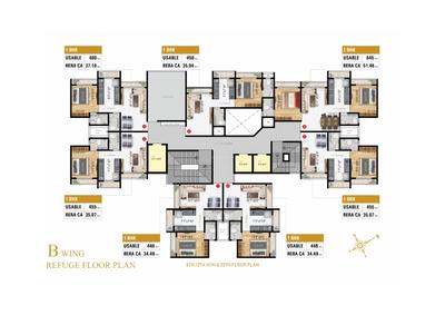 Project Image of 650 Sq.ft 1 BHK Apartment / Flat for sale in Vasai East for Rs. 4100000