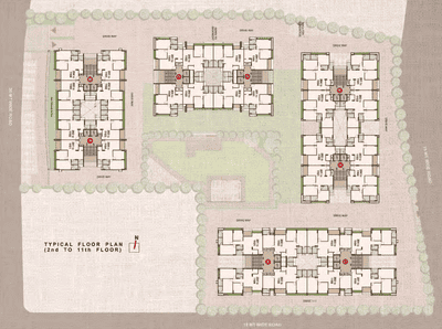 Project Image of 693.84 - 1084.46 Sq.ft 2 BHK Apartment for buy in Apurva Aasthaa Onyx