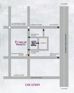 Project Image of 0.0 - 692.44 Sq.ft 2 BHK Apartment for buy in Raviraj Pushkar CHSL
