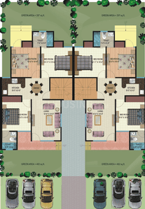 Mapsko City Homes Cluster Plan 2